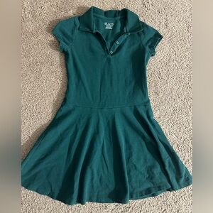 Children’s Place Teal Casual Polo Dress for Kids